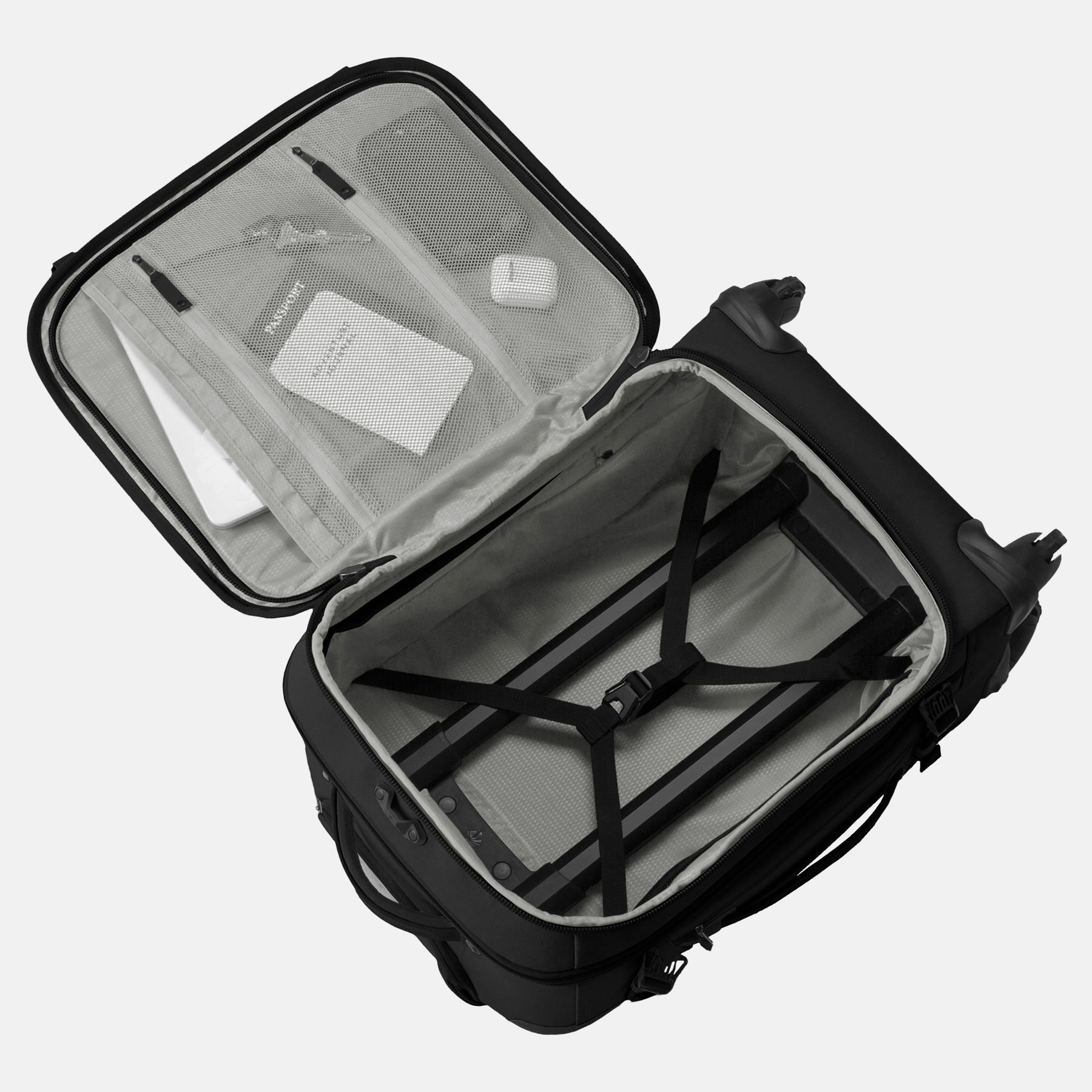 GEAR WARRIOR XE 4-WHEEL CARRY-ON LUGGAGE מזוודה עלייה למטוס 4 גלגלים image number null